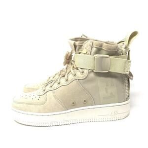 Nike SF Air Force 1 Mid AF1 Trainers Womens Size 6.5 Fossil Sail AA3966-202